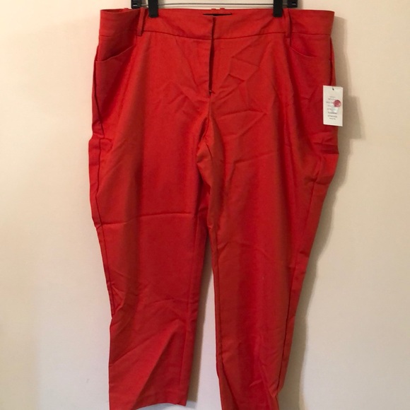 Eloquii Pants - NWT size 20s Eloquii Coral Kady Fit pants